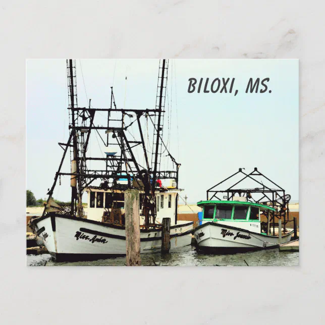 Biloxi, Ms. Postcard Zazzle