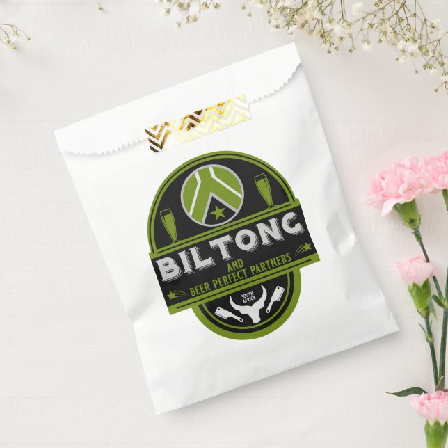Biltong And Beer Favor Bag (Sealed)