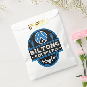Biltong And Beer Favor Bag