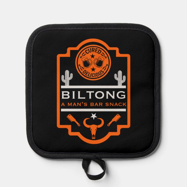 Biltong And Beer Pot Holder (Front)