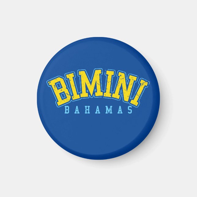 Bimini Bahamas Magnet Vacation Cruise Bahamian (Front)