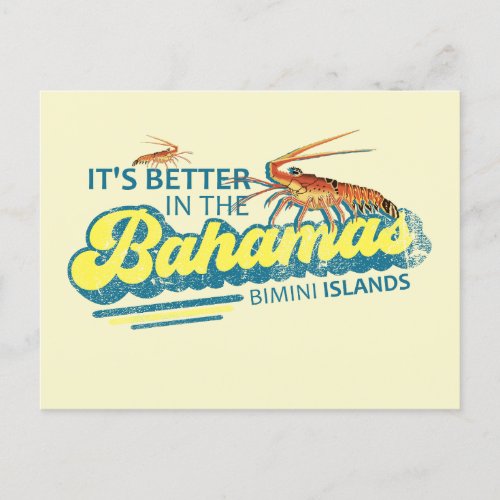 Bimini Island Bahamas Postcard Vacation Cruise