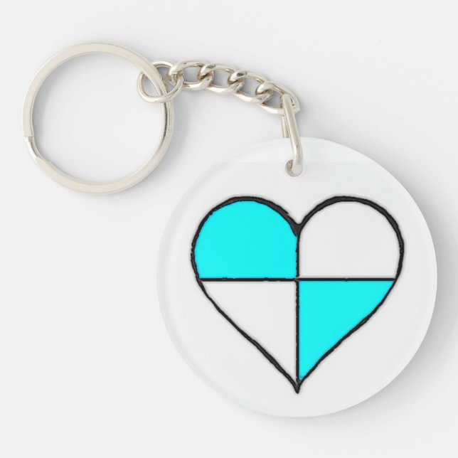 ~Bimmer Heart~ KEYCHAIN, CUSTOMIZE IT! Keychain (Front)