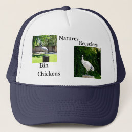 Bin Chickens (Ibis) Unisex Truckers Hat