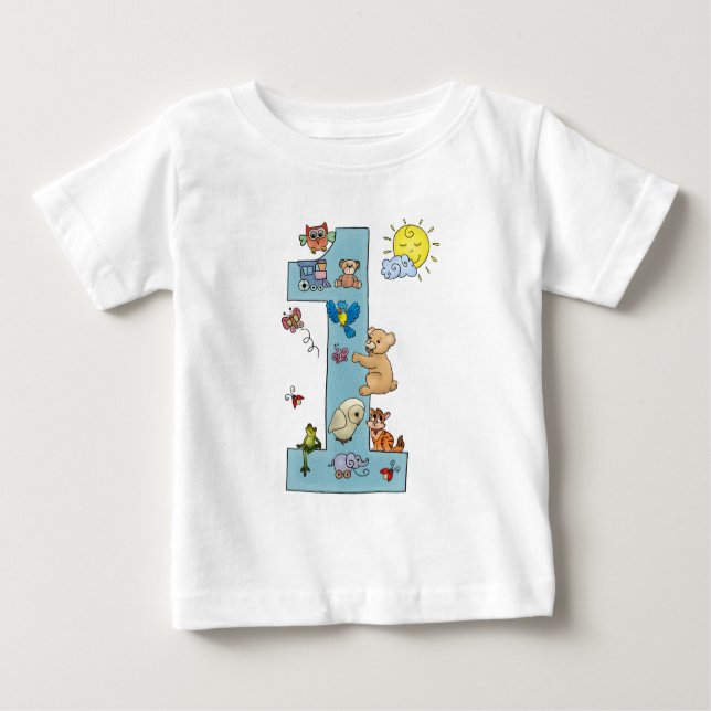 Bin One Baby T-Shirt (Front)