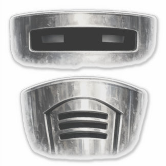 Bin Sentinel Face Parts: Bin Face Stickers