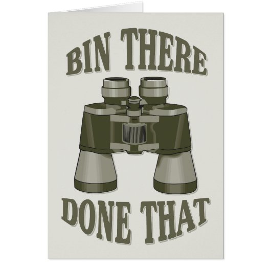 Bin There Done That Cards (Front)