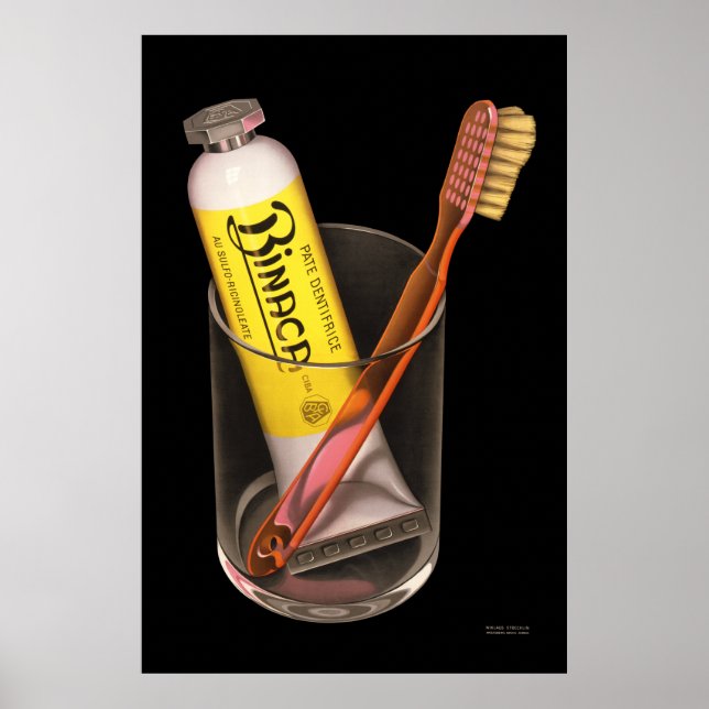 Binaca Toothpaste Poster (Front)