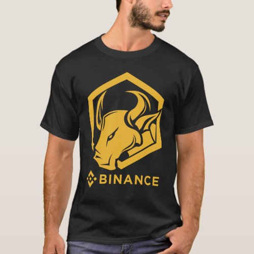 Binance Coin Smart Chain BNB  BSC Crypto Bull T_Shirt