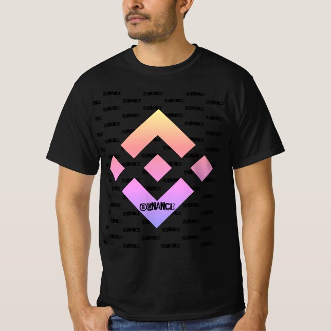 BINANCE CRYPTO CURRENCY LOGO T-Shirt (Front)