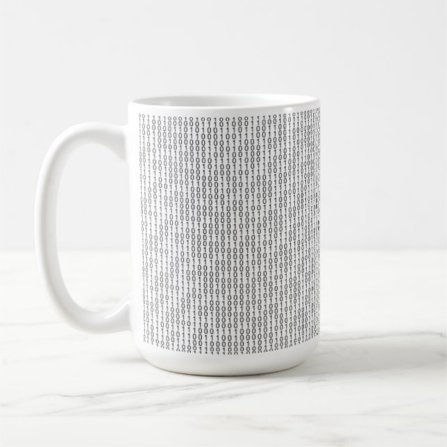 Binary 15oz Mug (Left)