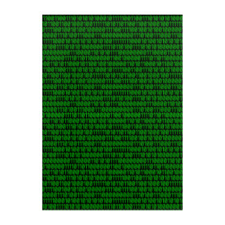 Binary Acrylic Print