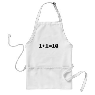 Binary Adult Apron