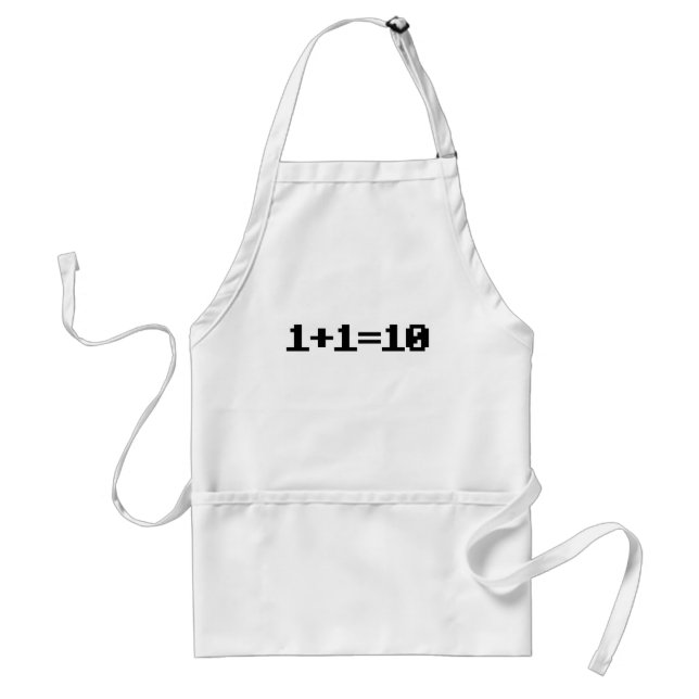 Binary Adult Apron (Front)