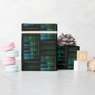 Binary Bliss Tech Wrapping Paper