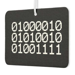 BINARY BRO AIR FRESHENER