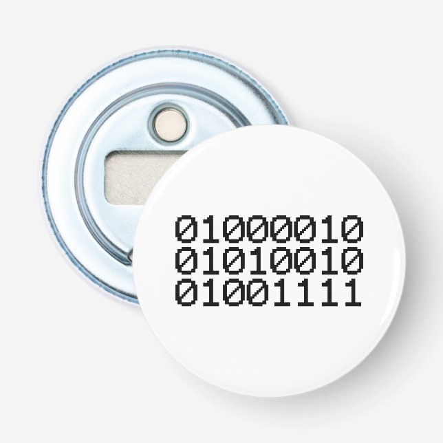 BINARY BRO BOTTLE OPENER (Front)