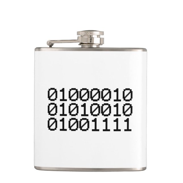 BINARY BRO FLASK (Front)