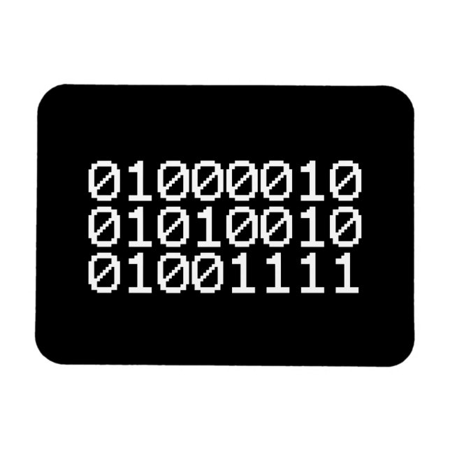 BINARY BRO MAGNET (Horizontal)