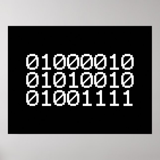 BINARY BRO POSTER (Front)