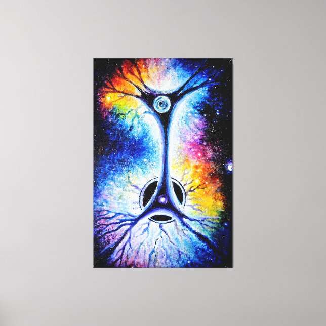 Binary Canvas Print (Front)