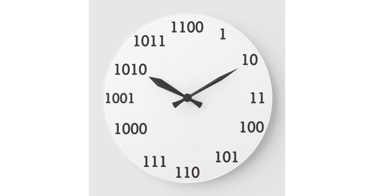 Binary Clock | Zazzle