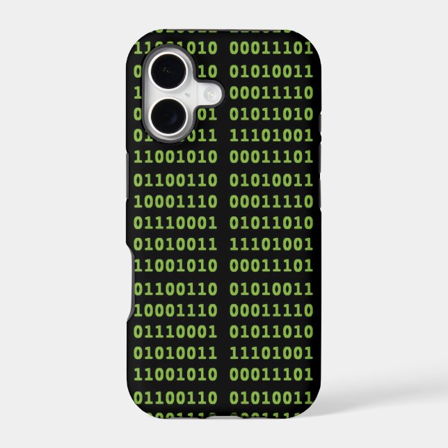 Binary Code Case-Mate iPhone Case (Back)