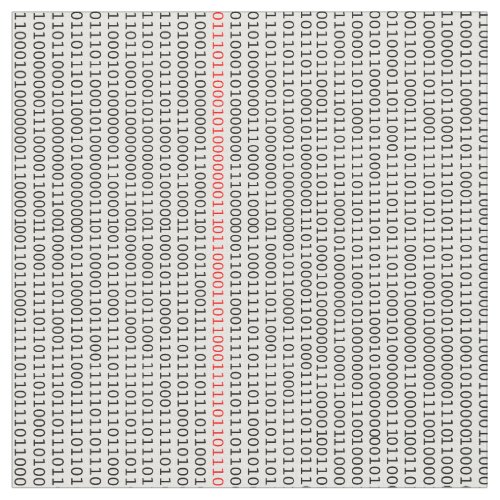 Binary Code Computer Engineer Fabric