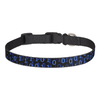 Binary Code Custom Pet Collar