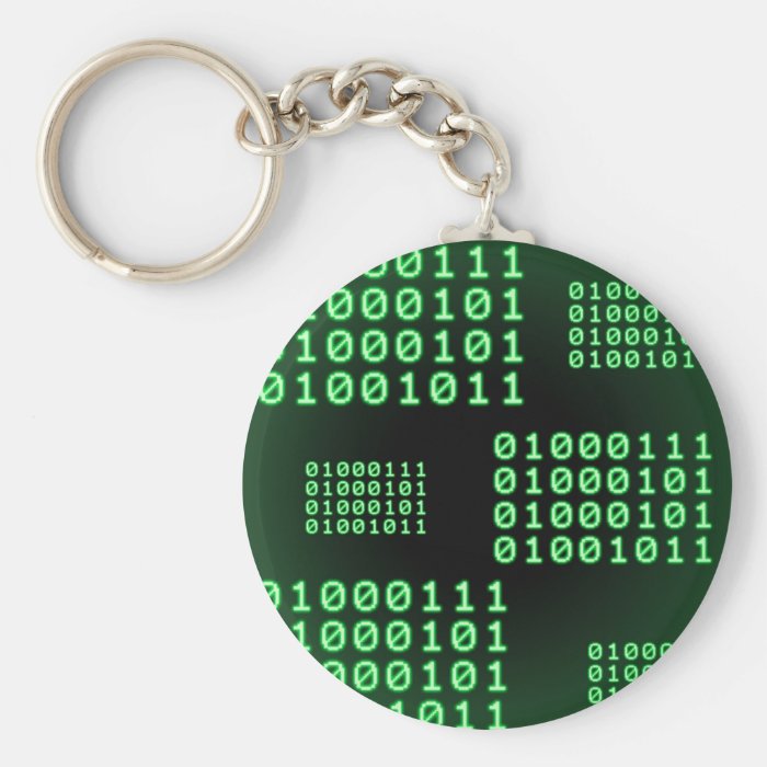 Binary code for GEEK Key Chains