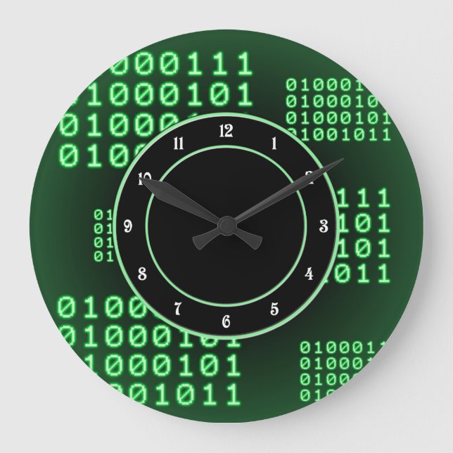 Binary code for GEEK Large Clock (Front)