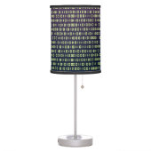 Binary Code Table Lamp (Left)