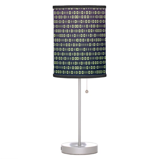 Binary Code Table Lamp (Left)