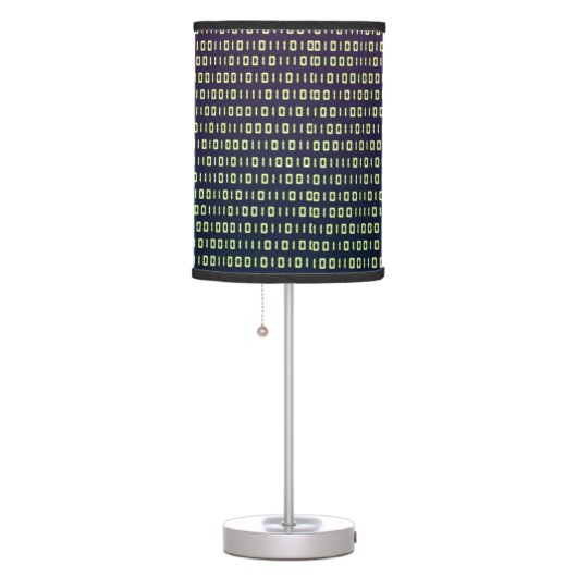 Binary Code Table Lamp (Right)
