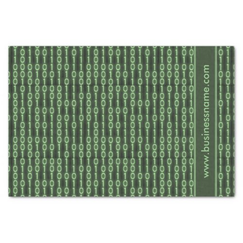 Binary Code Tissue Paper