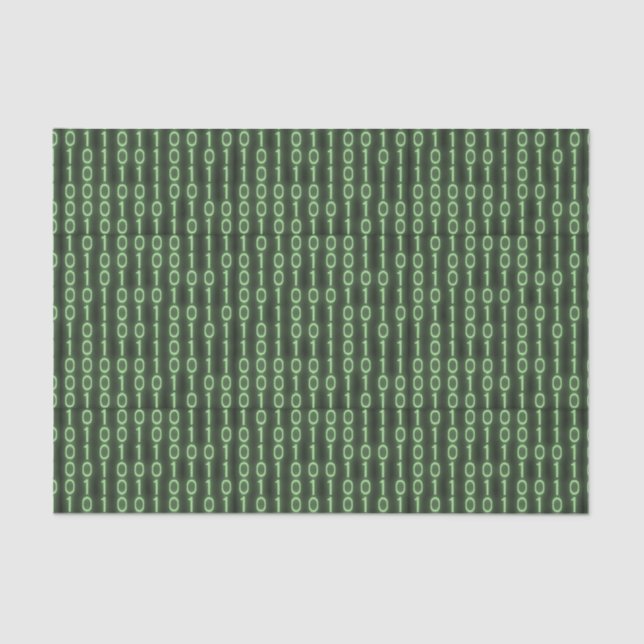 Binary Code Tissue Paper (Front)
