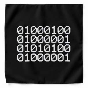 BINARY DATA BANDANA