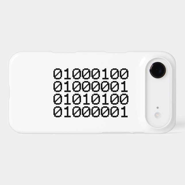 BINARY DATA Case-Mate iPhone CASE (Back (Horizontal))