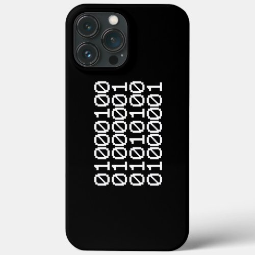 BINARY DATA iPhone 13 PRO MAX CASE