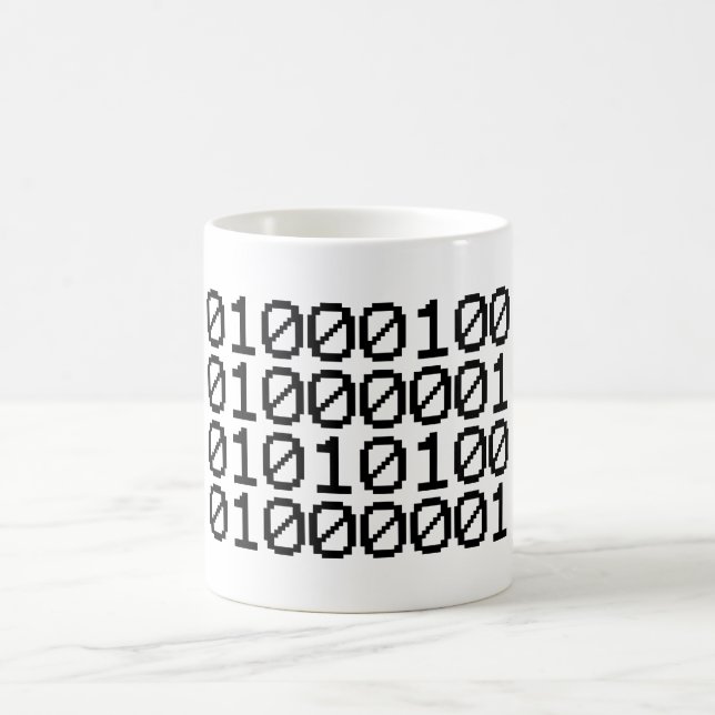 BINARY DATA COFFEE MUG (Center)