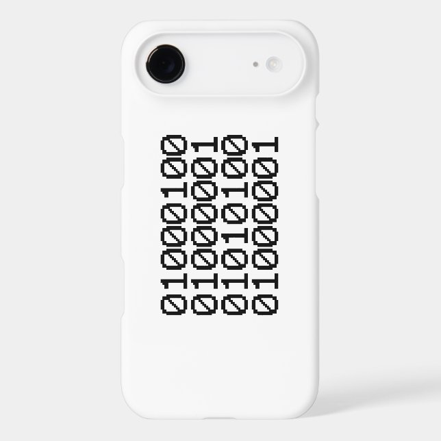 BINARY DATA IPHONE CASE (Back)