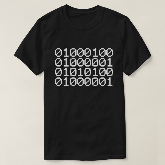 BINARY DATA T-Shirt (Design Front)
