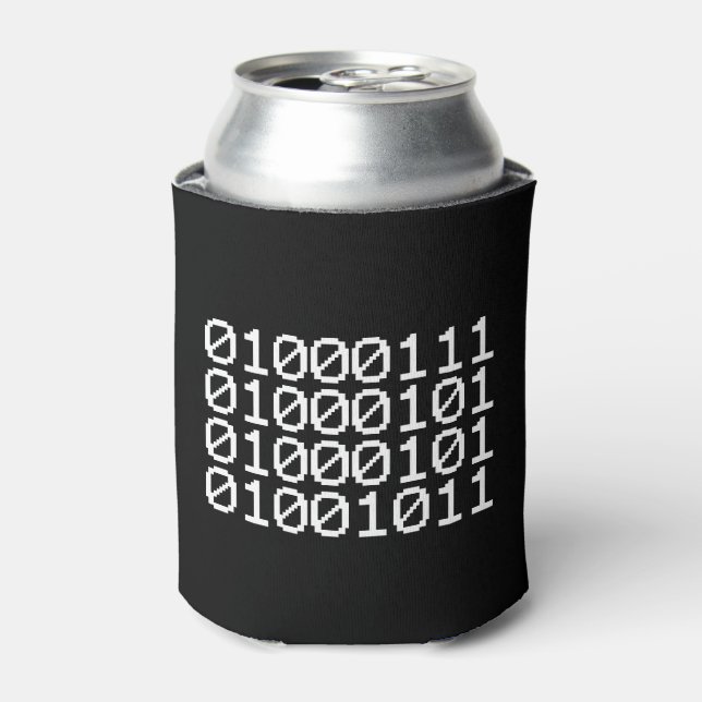 BINARY GEEK CAN COOLER (Can Front)