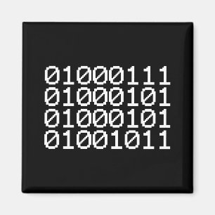 BINARY GEEK MAGNET
