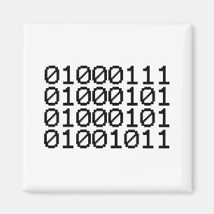 BINARY GEEK MAGNET