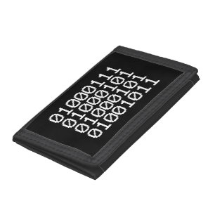 BINARY GEEK TRIFOLD WALLET