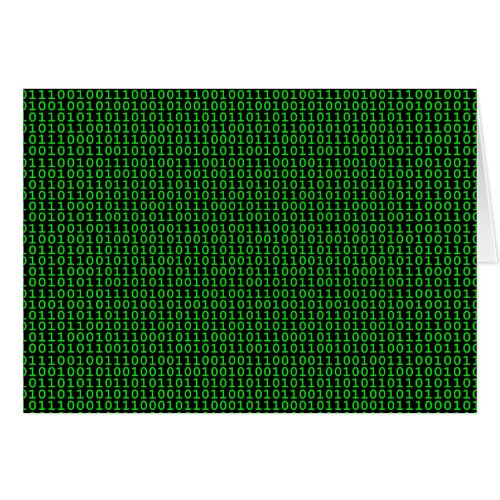 Binary Green Card