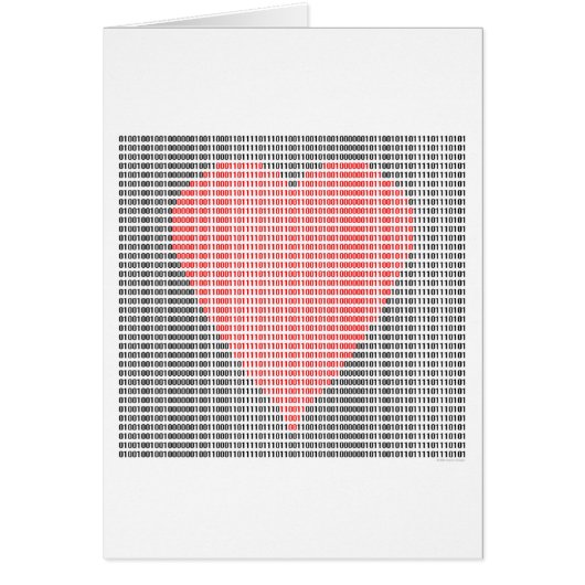 Binary Heart Cards (Front)
