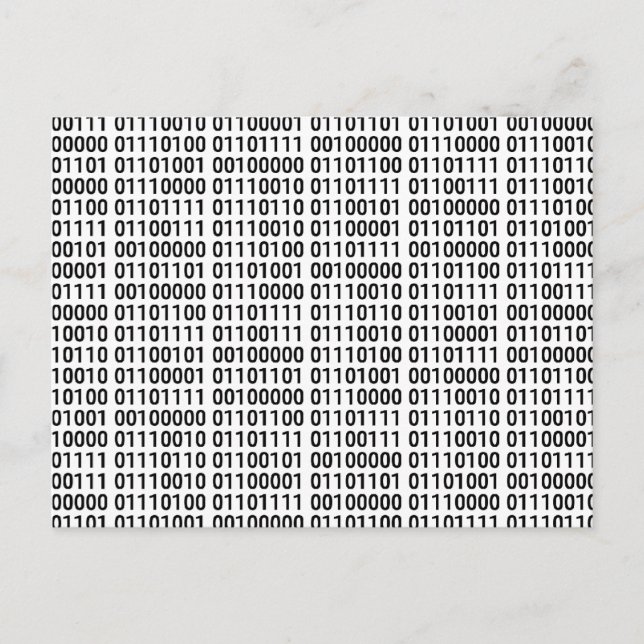 Binary: I Love To Program (Front)