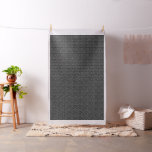 Binary in Black &amp; White Fabric